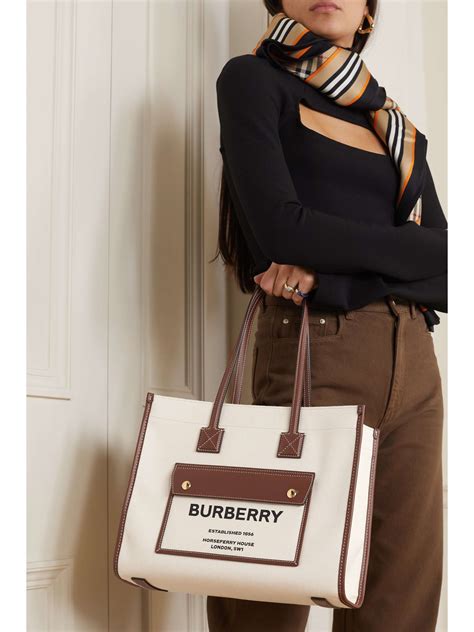 burberry shopper canvas|net a porter burberry tote.